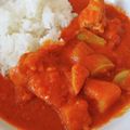 千夏_VLC's cooksnap of when they made アフリカの代表的なシチュー”マフェ”.