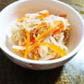 ごはん好きパンも好き's cooksnap of when they made 【簡単】すぐに食べれる即席紅白なます♡.