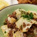 ☆f1y3☆'s cooksnap of when they made キャベツとひき肉炒め.