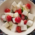 ☆hikonyan☆'s cooksnap of when they made 簡単！和えるだけサラダ.