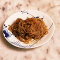 ナピト's cooksnap of when they made お弁当に！「白滝甘辛煮」.