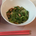しーてっぷ's cooksnap of when they made ＊めかぶ　納豆　きゅうりの和え物＊.