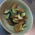 ひろみつばち's cooksnap of when they made 厚揚げとズッキーニのごま味噌生姜炒め.