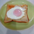 クック3N0VKO☆'s cooksnap of when they made 【ワンプレート朝食】目玉焼きトースト.