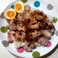 hanausa82's cooksnap of when they made 63℃ 低温調理 台湾名物 ルーロー飯.