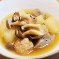 さばかんer's cooksnap of when they made あっさり(＾＾)とり団子と野菜の煮物♪.