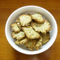 みめい's cooksnap of when they made オートミールクッキー…チーズ風味….