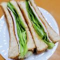 クックY08S17☆'s cooksnap of when they made 我が家のハムとサラダ菜のサンドイッチ.
