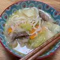 suモモ's cooksnap of when they made 野菜たっぷり！麺なし長崎ちゃんぽん風.