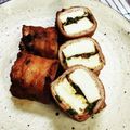 ちわここ's cooksnap of when they made 厚揚げ豚バラ巻き　味噌風味.