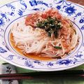 クックHG9V8Y☆'s cooksnap of when they made ごま油☆ぶっかけ素麺(梅しそ・かつお節).