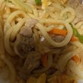 asakky's cooksnap of when they made 懐かしい味の焼きうどん.
