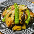 料理男子部's cooksnap of when they made 簡単♪茄子と甘唐辛子の煮浸し（揚浸し風）.