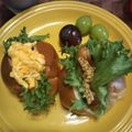 アルカママ's cooksnap of when they made 塩たまごサンド♡スクランブルエッグで時短.