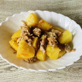 さくらん餅's cooksnap of when they made じゃがいもと豚肉のポンマヨ炒め.