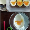 mymaui's cooksnap of when they made お弁当に♡ミッキーシェイプのゆで卵.