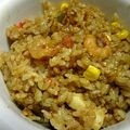 コンフリー's cooksnap of when they made 炊飯器でポン♪簡単カレーピラフ♡.