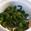 ハモーサ✩385's cooksnap of when they made ピーマンのおかか醤油炒め.