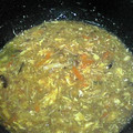 藍月華's cooksnap of when they made 揚げ焼きそうめんのキノコあんかけ.