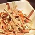 さやポニョ's cooksnap of when they made 簡単♪隠し味は…優しい味のごぼうサラダ.