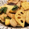 クック96JODR☆'s cooksnap of when they made 豚バラ・レンコン・山芋のサッパリ炒め.