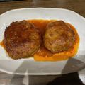 coropan118's cooksnap of when they made キャベツ入り煮込みハンバーグ.