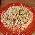 クックX2A1B1☆'s cooksnap of when they made 本格簡単たらこクリームパスタ.