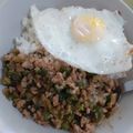 マリ丼's cooksnap of when they made 大葉の香り❀和風ガパオごはん❀.