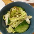 ai☆ia's cooksnap of when they made キャベツときゅうりの浅漬け.