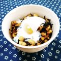 ｍａｒｉ♪'s cooksnap of when they made 超簡単ねこまんま★鉄分補給のひじき丼.