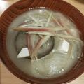 hitocchi's cooksnap of when they made みょうがと茄子・豆富の味噌汁.
