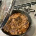 OTOYUZU's cooksnap of when they made てこね煮込みハンバーグ.