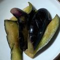 SEI’S's cooksnap of when they made 即席*ナスの辛子漬け.