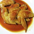 yokku_2386's cooksnap of when they made 簡単♪手羽の甘辛（スパイシーカレー味）.