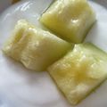 amileamila's cooksnap of when they made メロンヨーグルト.