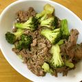 ☆hiroppy☆'s cooksnap of when they made 牛肉とブロッコリーのオイスター炒め.
