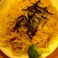 imocookie's cooksnap of when they made さっぱり梅しそパスタ！.