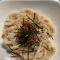 クックJXNT1S☆'s cooksnap of when they made 簡単！3分でできる！明太子クリームうどん.