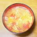 乙川日奈's cooksnap of when they made トマトと卵のスープ.
