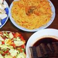 すみま～る's cooksnap of when they made 時短！お鍋一つで大量ミートソースパスタ.