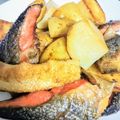 みみ母's cooksnap of when they made じゃがいもと鮭のコンソメバターソテー.