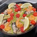 ふぁしゃんキッチン's cooksnap of when they made フライパン1つ！S&Bの素で本格パエリア.