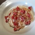 Yokchina's cooksnap of when they made 5分そうめんアレンジ♪ツナトマトそうめん.