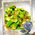 ☆なあなクック☆'s cooksnap of when they made おくらのなめ茸梅和え♪.