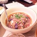 ange＊'s cooksnap of when they made ★新玉ねぎと茄子のお浸し★.