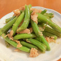 ★りなんち★'s cooksnap of when they made いんげんとツナの甘辛炒め.