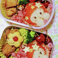 ☆たぁこ♪☆'s cooksnap of when they made キャラ弁 娘のお弁当 アリエル.
