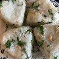 R2016's cooksnap of when they made 我が家のおにぎり〜シャケ、しそ、ゴマ〜.