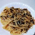 簡単好きのあ～ちゃん's cooksnap of when they made 10分でできる！絶品高菜パスタ！.