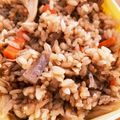 ひろひろ☽'s cooksnap of when they made 【簡単炊き込みご飯】舞茸と油揚げ炊き込み.